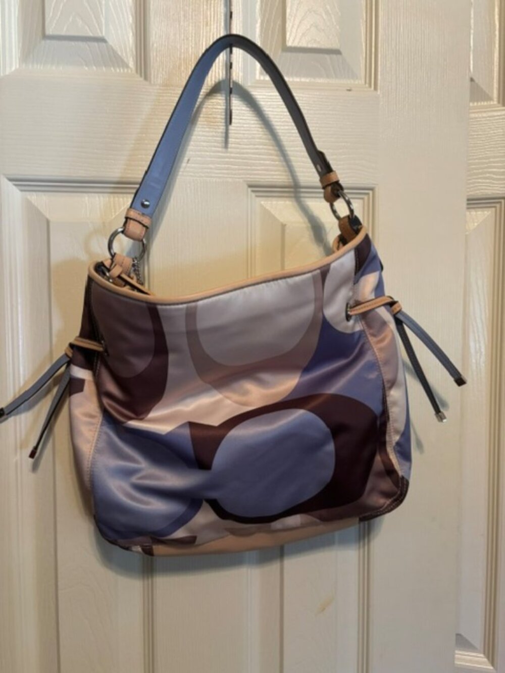 RARE Vintage Coach Chelsea Scarf Print Katarina Tote - NWT $185  (MSRP $298) - Picture 2 of 4